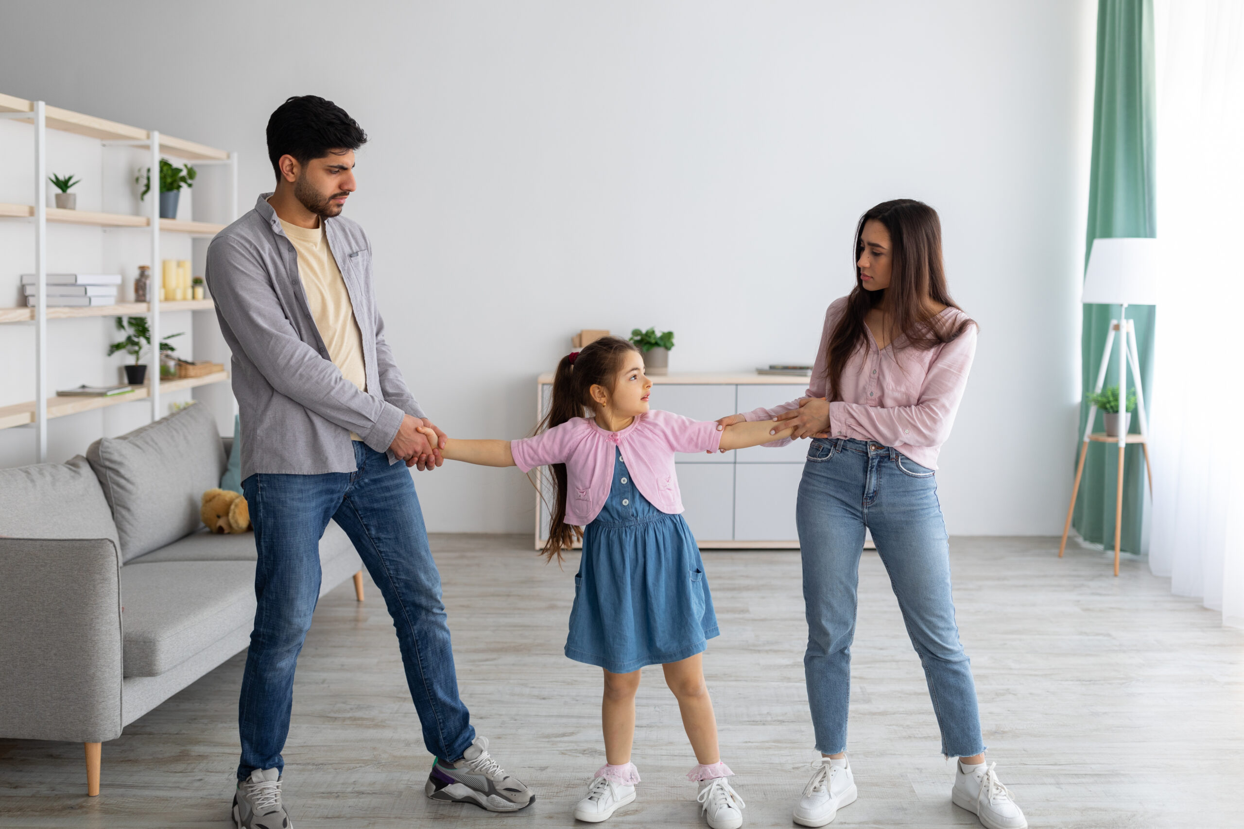 parents fighting over child
