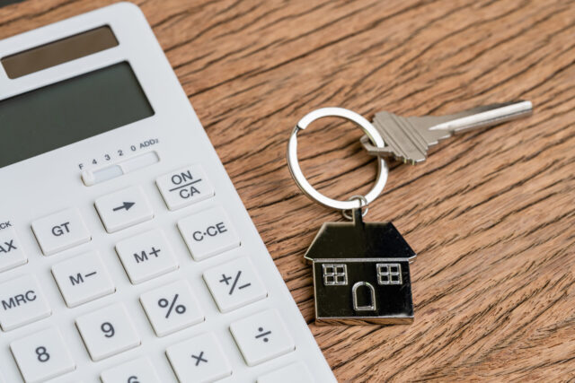 calculator house key