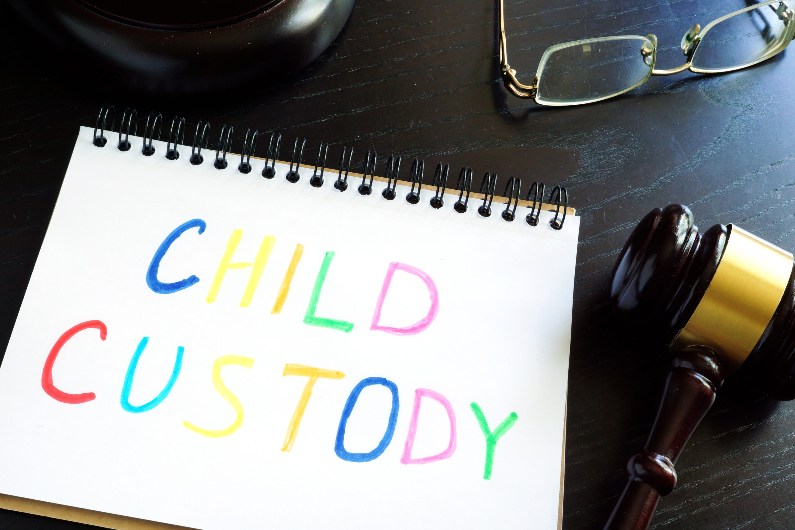 child custody gavel